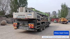 شراء رافعة Zoomlion ZTC201V551 مستعملة / 5 شراء رافعة Zoomlion ZTC201V551 مستعملة / 5